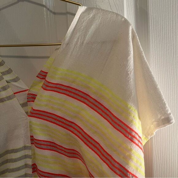 Lemlem Vibrant Striped Short Sleeve Top - Picture 2 of 11